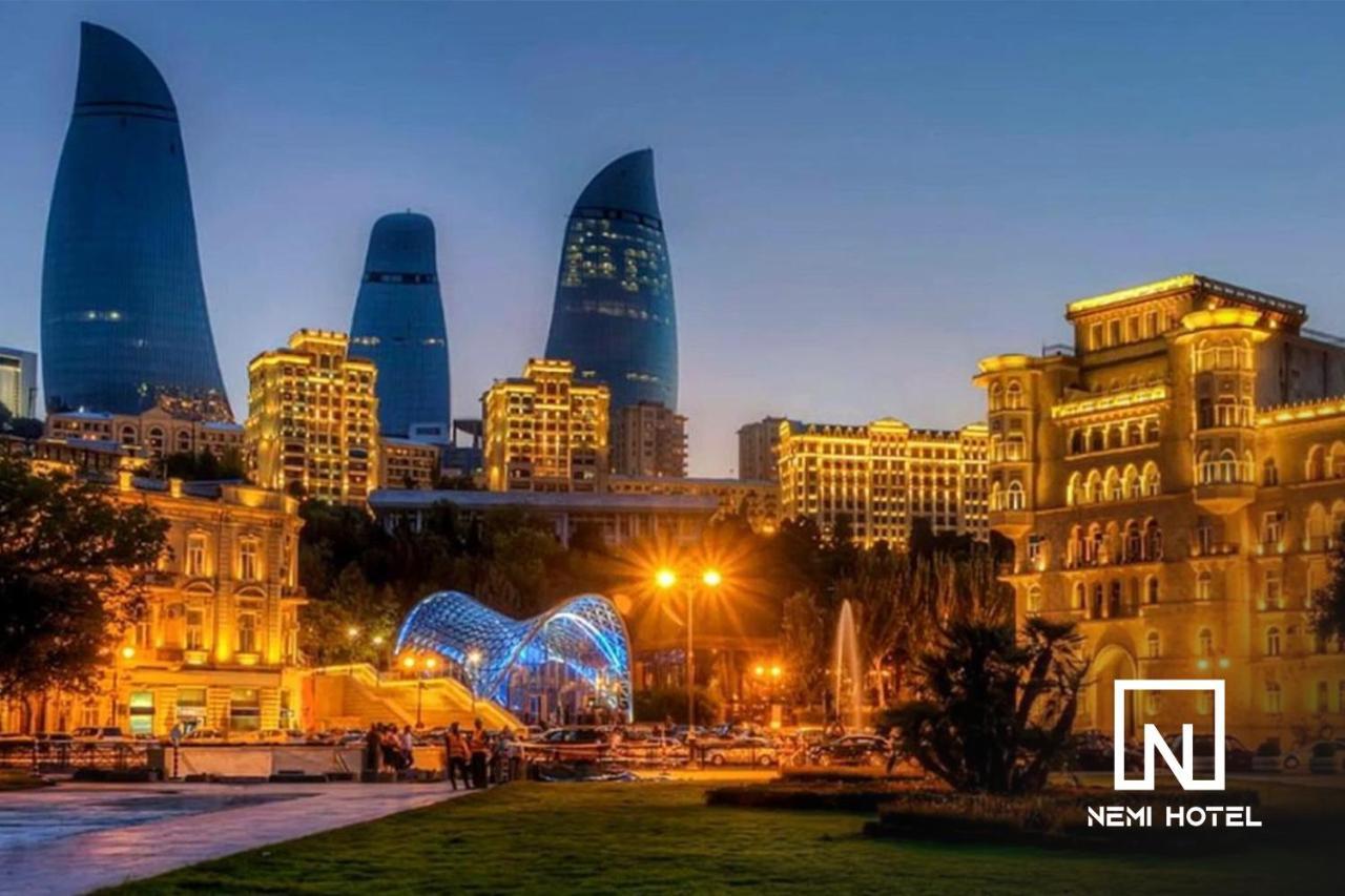 The Center Hotel Baku Exteriör bild